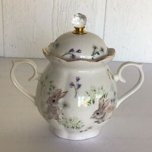 ELEGANCE CHINA SUGAR BOWL